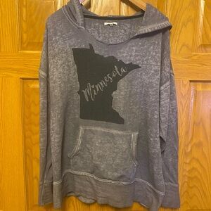 Maurices Charcoal Hoodie